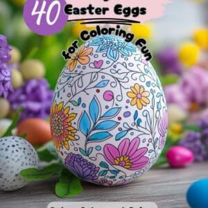 40 stunning mandala easter eggs coloring for fun