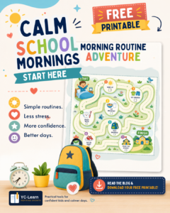 How to Create a Calm Morning Routine for School